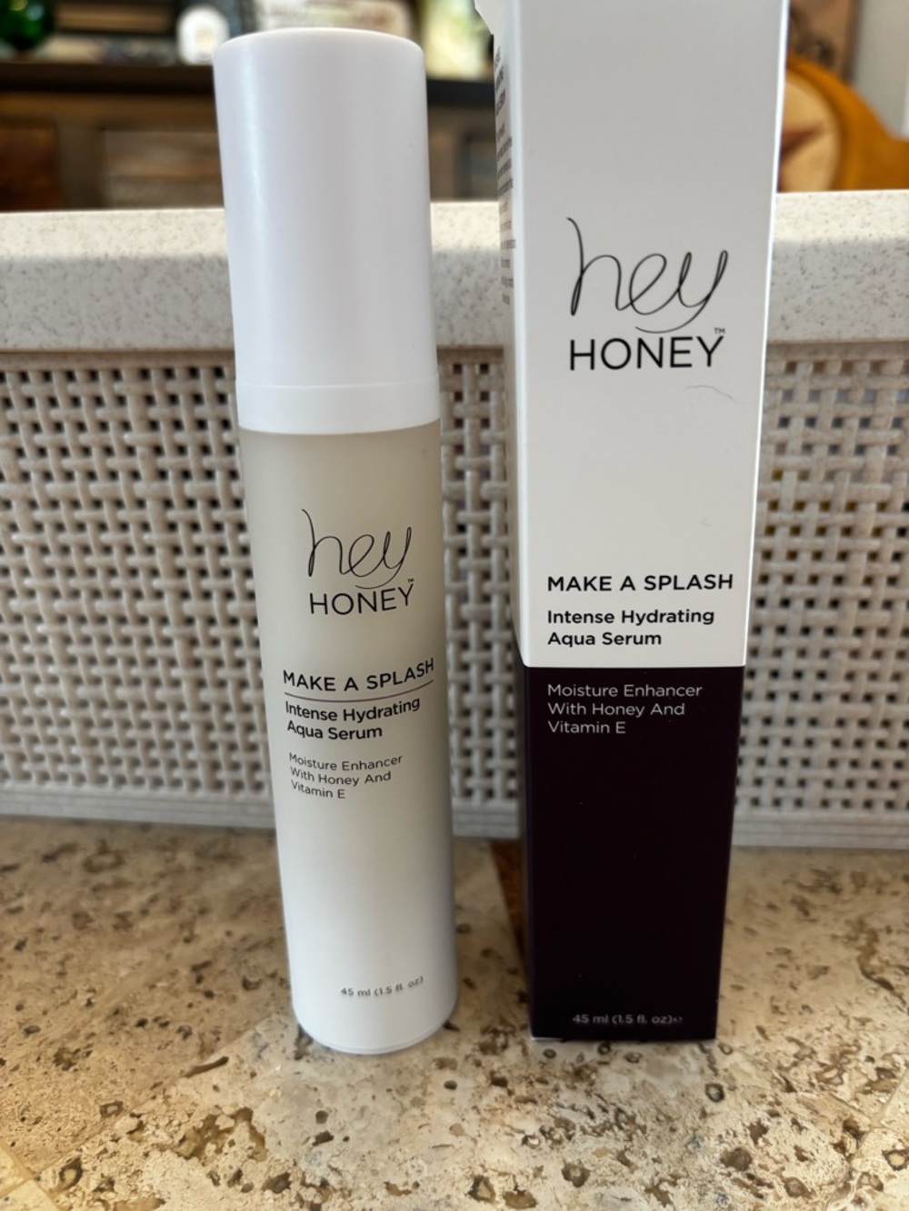 Hey Honey Make A Splash Intense Hydrating Aqua Serum 45ml NIB